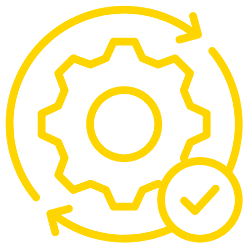 Execution Icon yellow